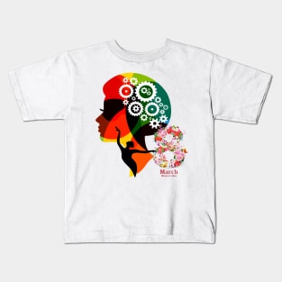 Woman Empowerment - 8th March Kids T-Shirt